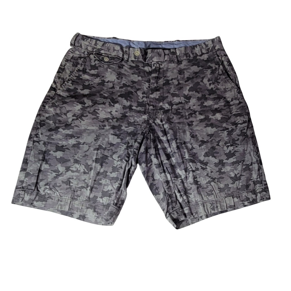 Polo Golf Ralph Lauren Mens Grey Camo Shorts Golf Classic Fit Size 36